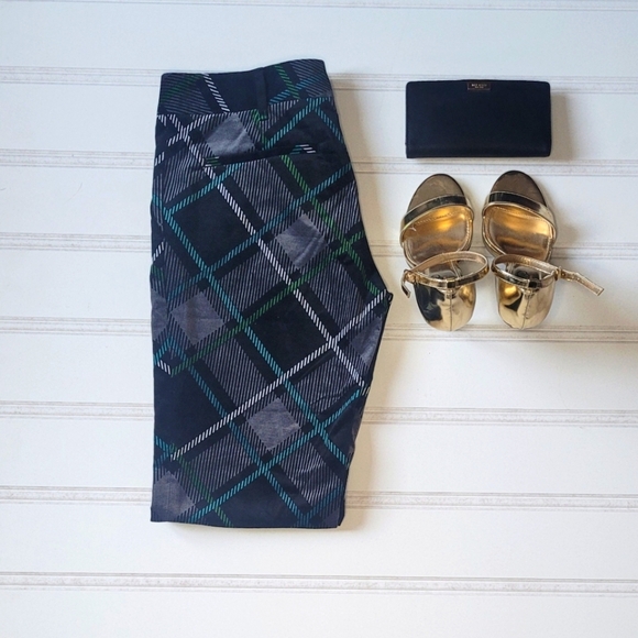 Gucci | Authentic - Ankle Length Velvet Plaid Pants - Picture 1 of 7